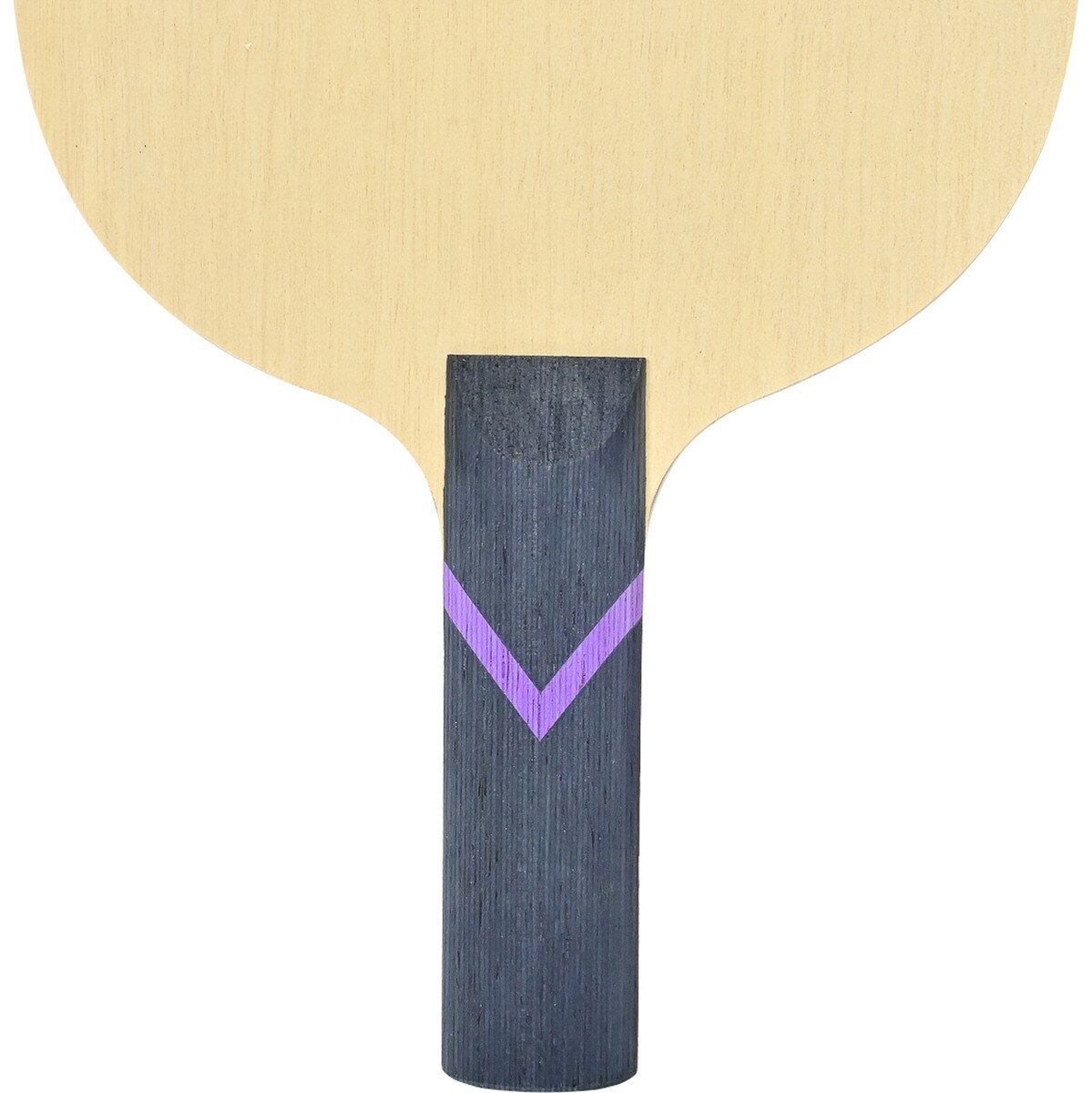 Butterfly BalsaCarbo X5 22 Blade: Backside Lower Third of Straight Handle Type